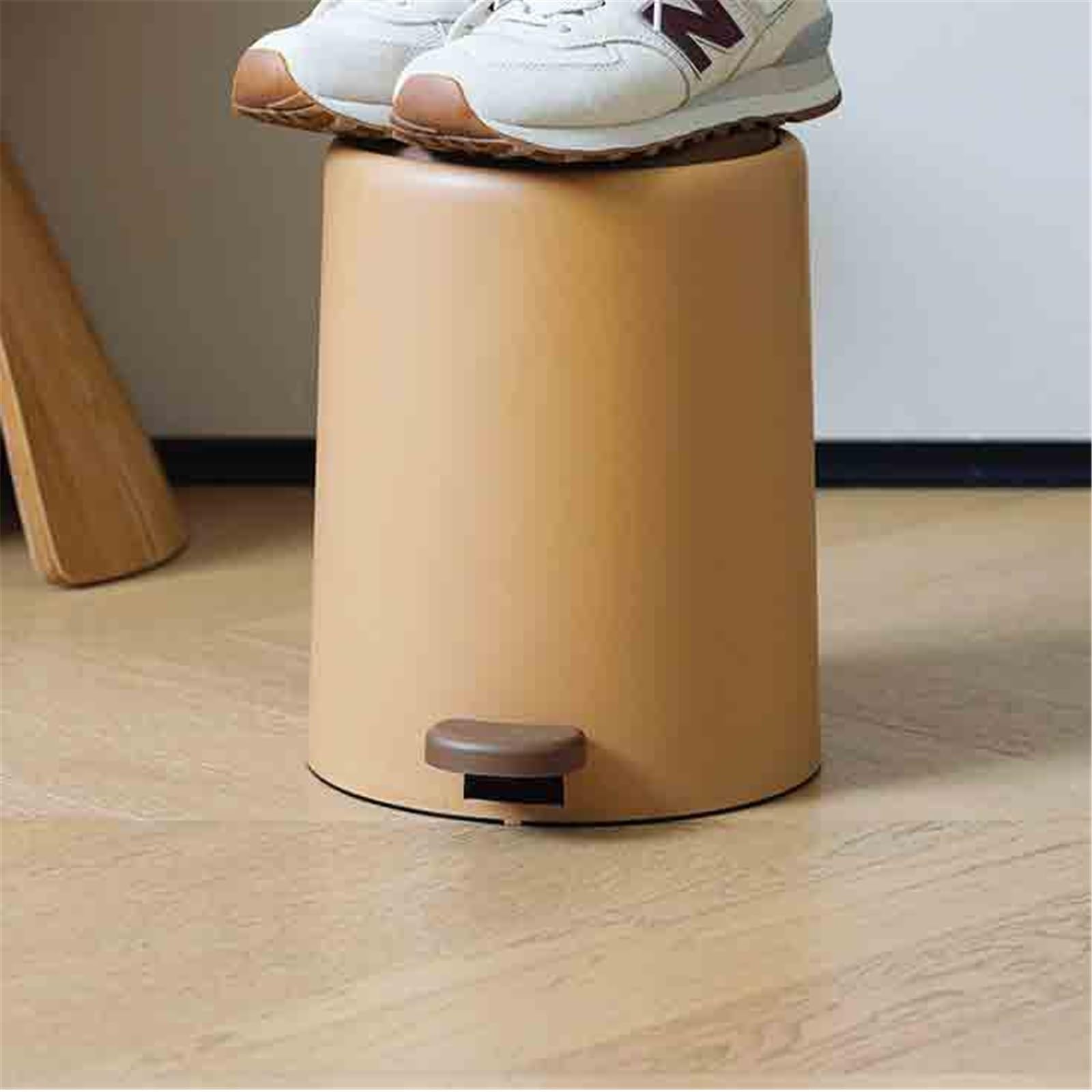 Büro Mülleimer Mit Deckel Wohnzimmer(Weiß)