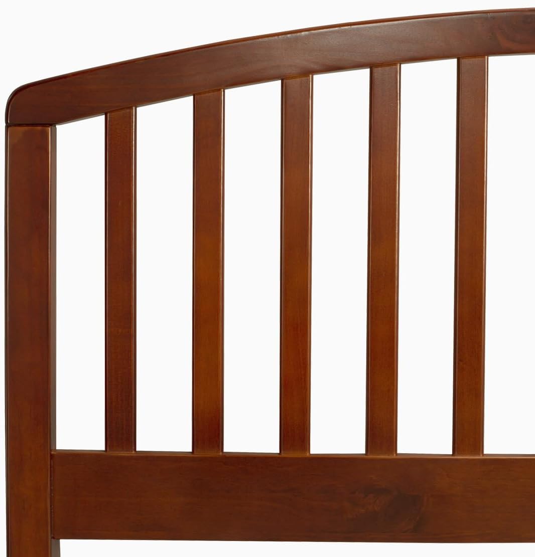 Hillsdale Furniture Carolina Headboard with Rails, Full/Queen, Cherry