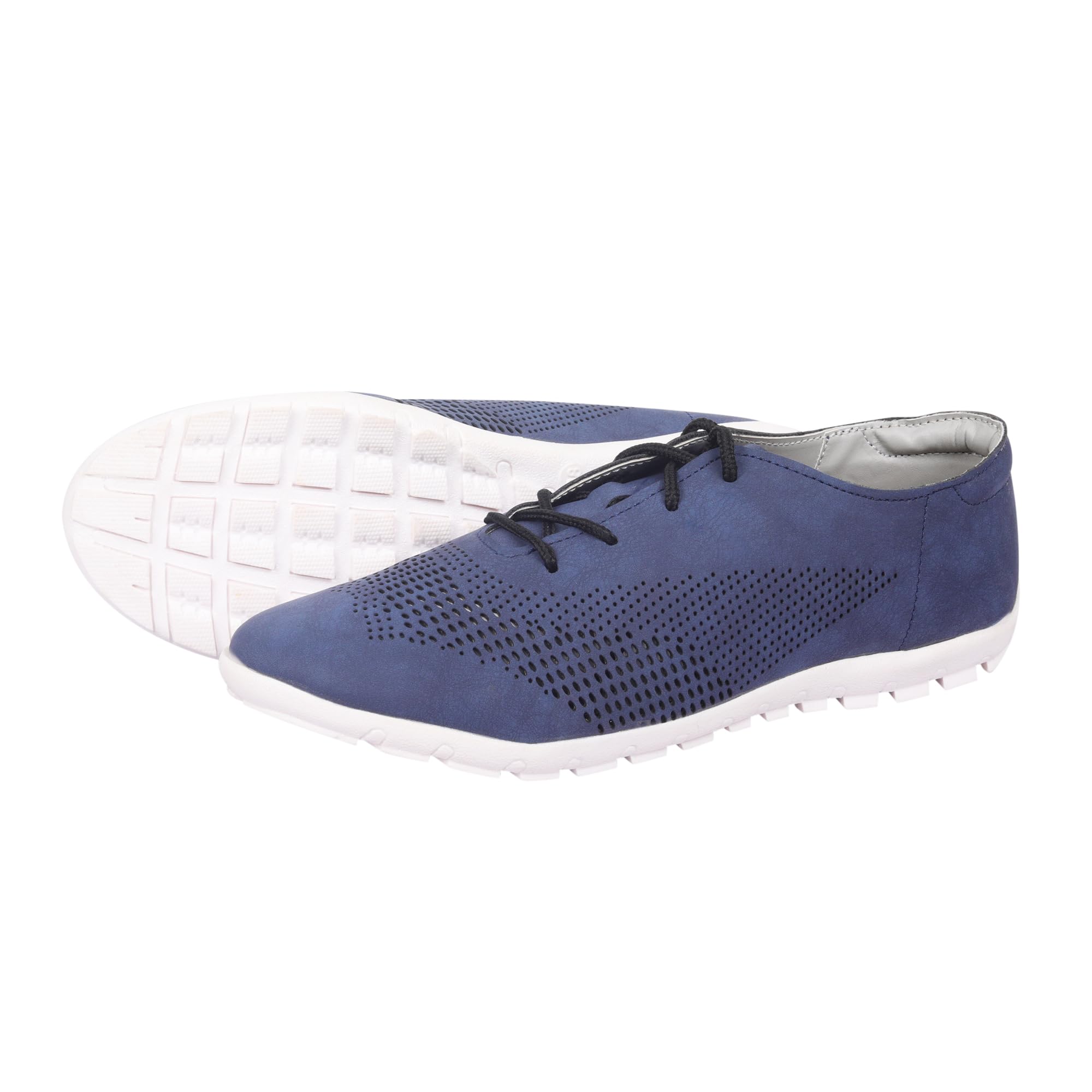 GLAM STREET Sneaker Lightweight Cushioned Lace-up Shoes for Women - Blue, Size - 6 (B0CGXDK8R6) Amazon Price History, Amazon Price Tracker