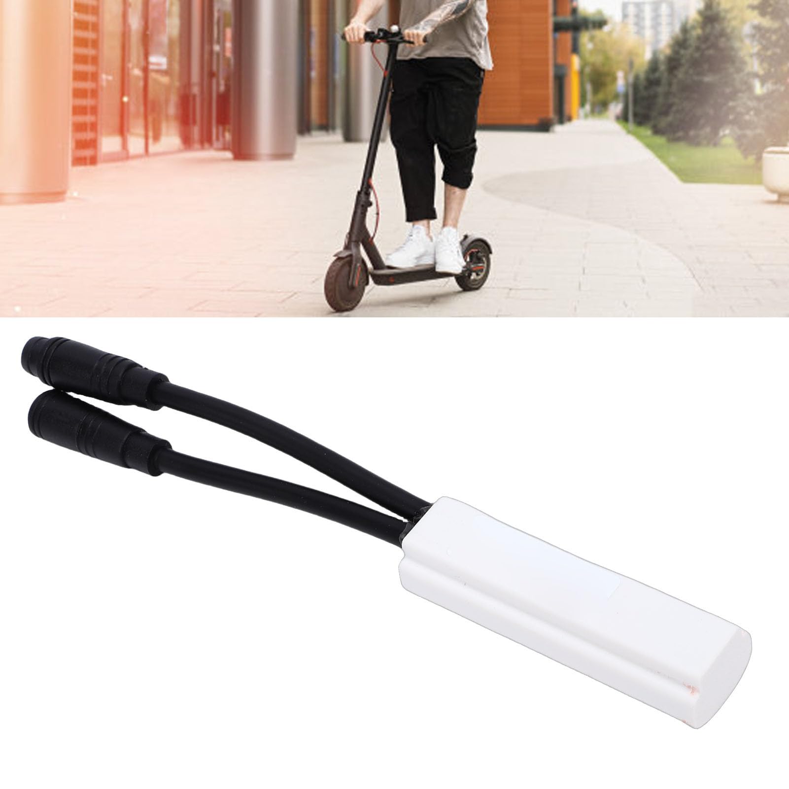Naroote Kabel Ograniczający prędkość do Odblokowania Hulajnogi, Regulator Przyspieszenia do Usuwania Ograniczenia Prędkości, Kabel z Pozłacanymi Zaciskami, Kompatybilny z F3 F3 Pro, Idealny Hulajnogi