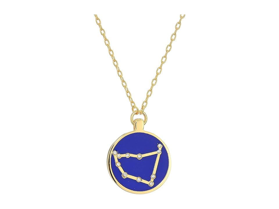 

Vince Camuto Capricorn Pendant Necklace (Gold/Crystal/Blue) Necklace