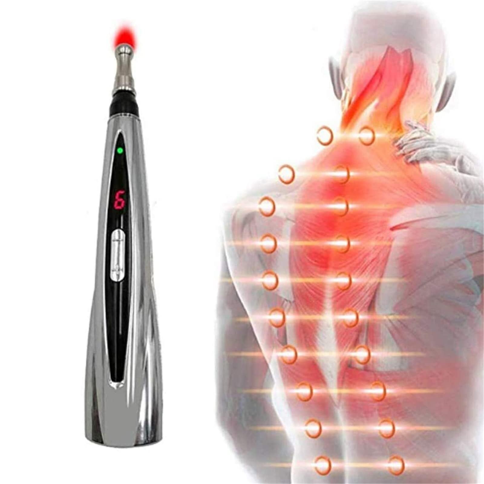 Stylo encre meridienne acupuncture electronique contre douleurs musculaires