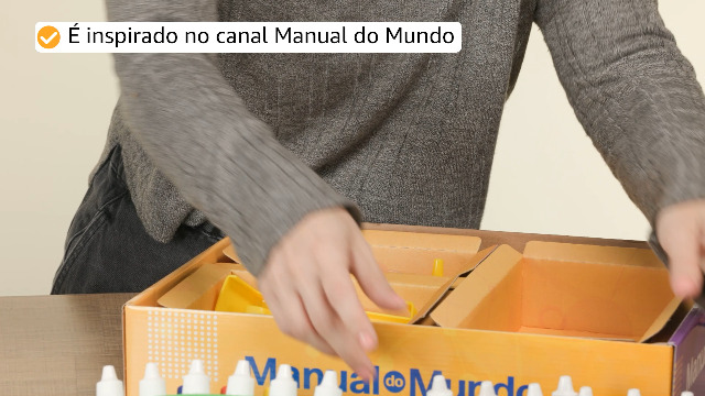 Laboratório Manual do Mundo 85 Experiências, Nig Brinquedos