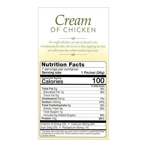 Miniatura 2 de HealthyWise - Sopas (Crema de Pollo)