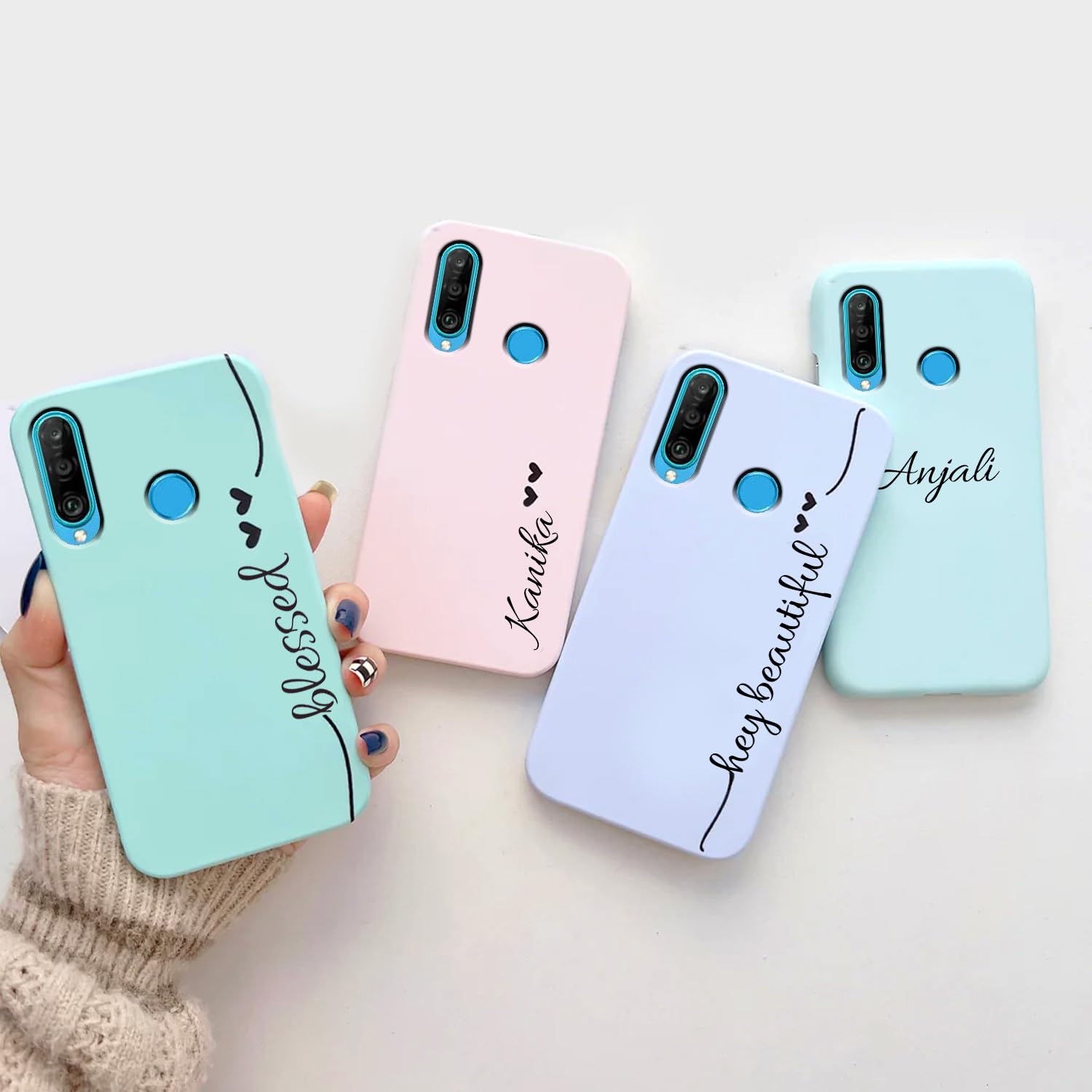 COLORflow Back Cover case Compatible with Huawei P30 LITE | Solid  