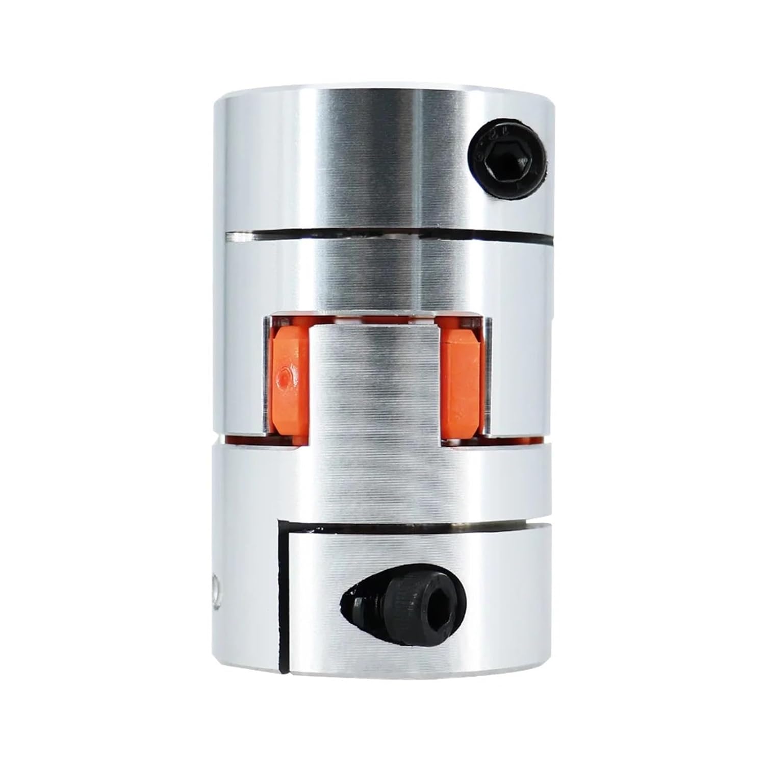 CNC Flexible Jaw Plum Coupling Shaft Coupler D40 L66mm 14/17mm with A Keyway 5mm at One End 1Pcs(10-14 a Keyway 5mm)