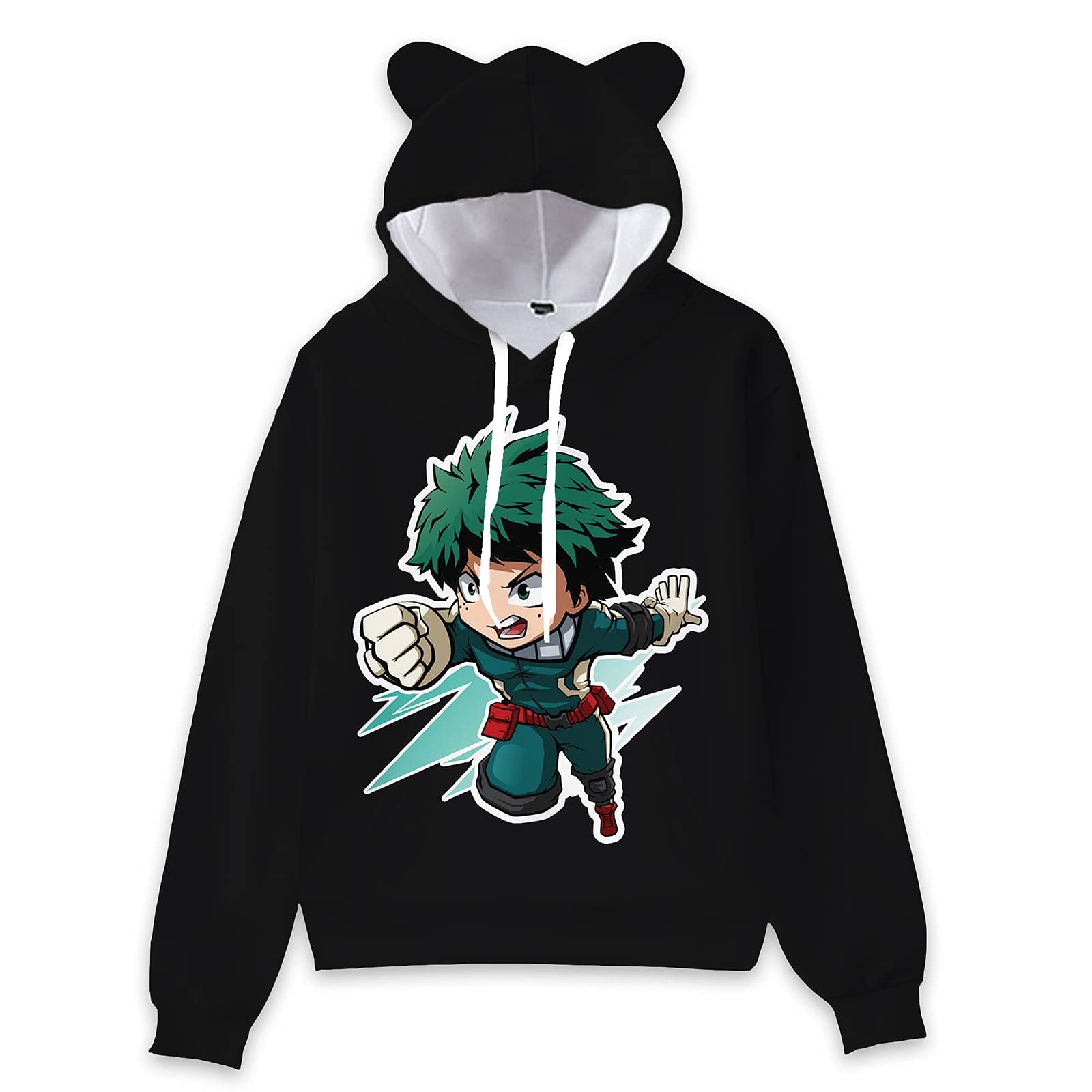 Buy EFORPT My Hero Academia Hoodie for Kids Izuku Midoriya Deku Ears