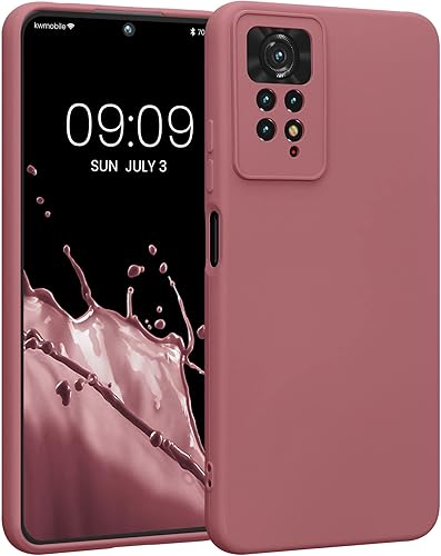 Miniatura 1 de kwmobile Funda compatible con Xiaomi Redmi Note 11 ProNote 11 Pro (5G)  Note 12 Pro (4G), funda protectora delgada de TPU con acabado mate suave,