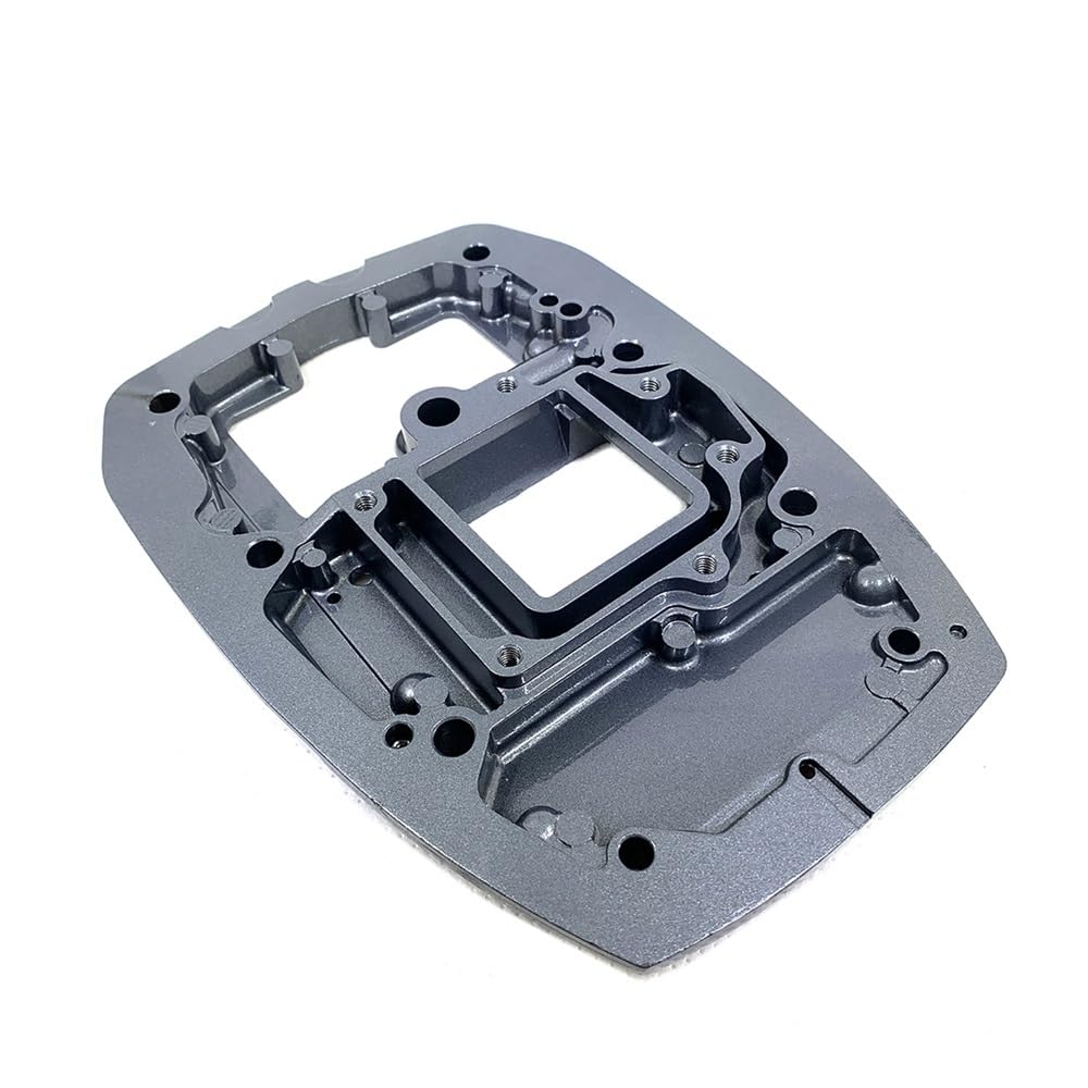 Plaque de collecteur d'échappement pour moteur hors-bord 15 CV de bateau de pêche 2T