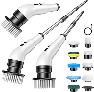 Journeyside Cepillo De Limpieza Eléctrico con 9 Cabezales