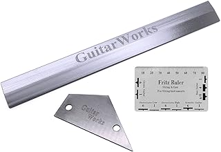TUOREN Set of 3pcs Neck Straight Edge 23cm/9.05
