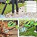 2025 Upgrade Leaf Blower, Leaf Blower Cordless with 2 * 2.6AH Batteries and Fast Charger, 450CFM &150MPH and 2 Speed Mode, Lightweight Electric Leaf Blowers for Lawn,Yard, Leaves, Dust,Snow Care