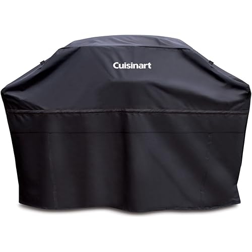Cuisinart CGC-70B Heavy-Duty Barbecue Grill Cover, 70", Black