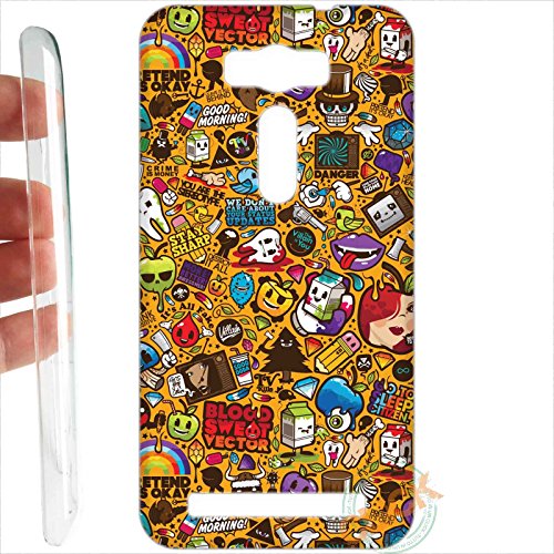 Tuttoinunclick Custodia Cover per ASUS ZenFone 2