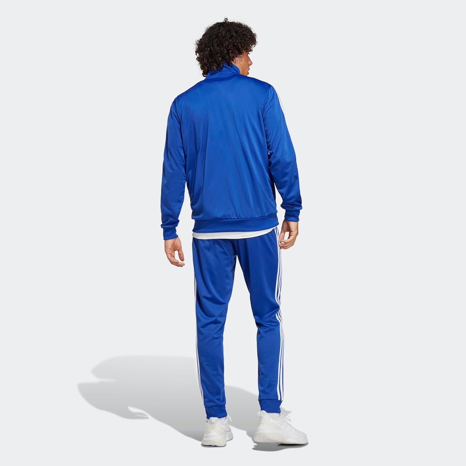 adidas Men's Basic 3-Stripes Tricot Track Suit