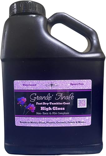 CrystaLac Grande Finale - Abrigo de vaso (brillo, galón) 2.0