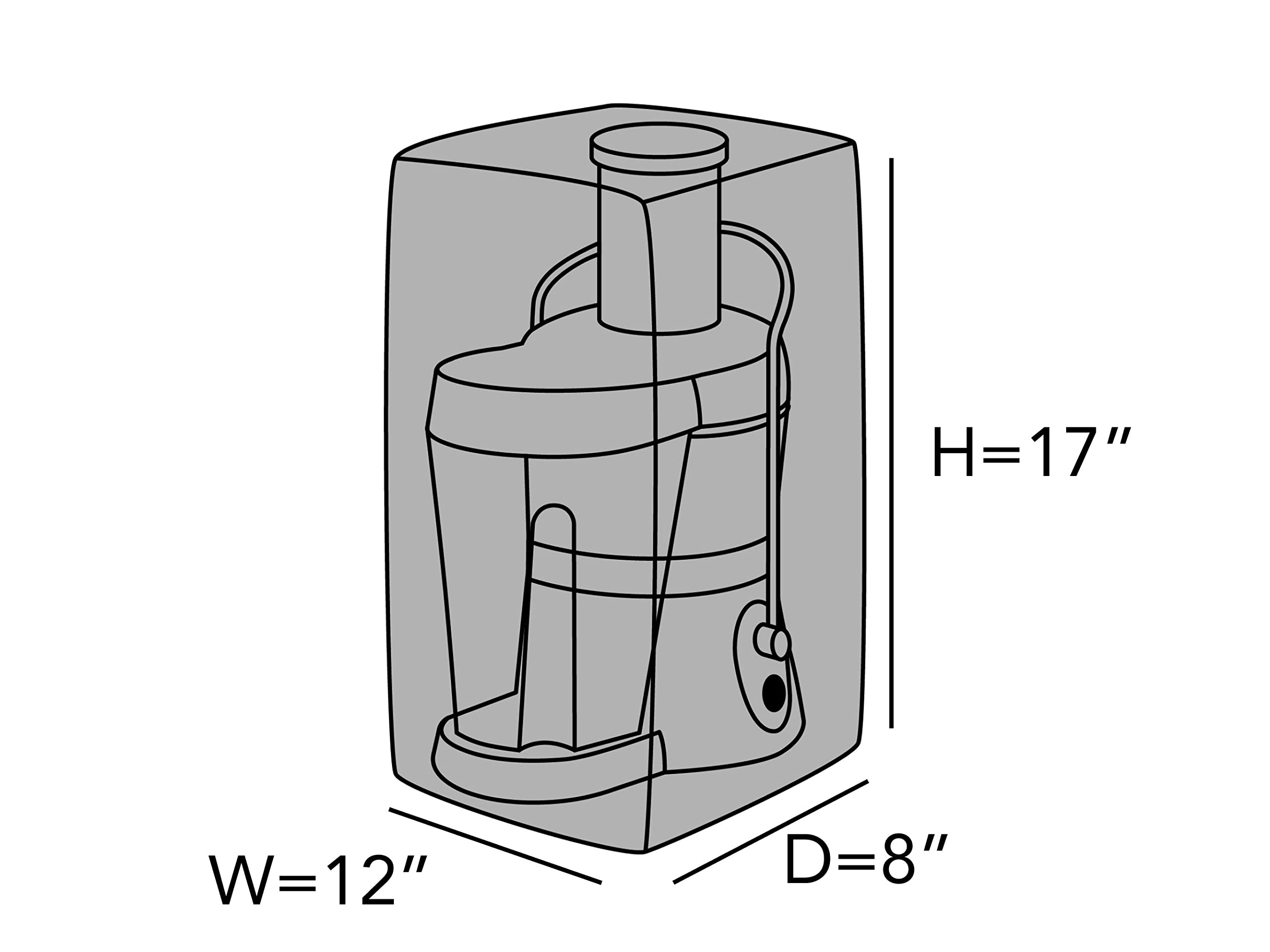 Covermates Keepsakes - Blender Cover – Dust Protection - Stain Resistant - Washable – Appliance Cover, Bronze