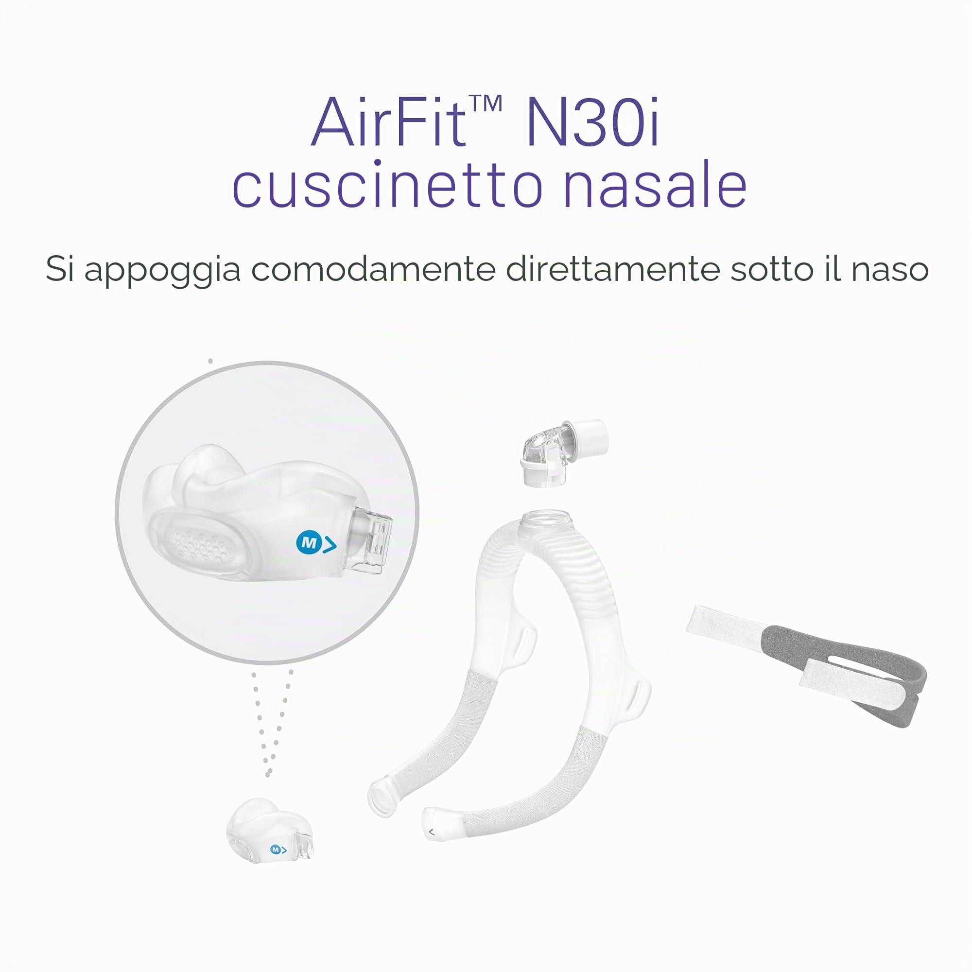 ResMed AirFit N30i Nasal Replacement Cushion - Medium