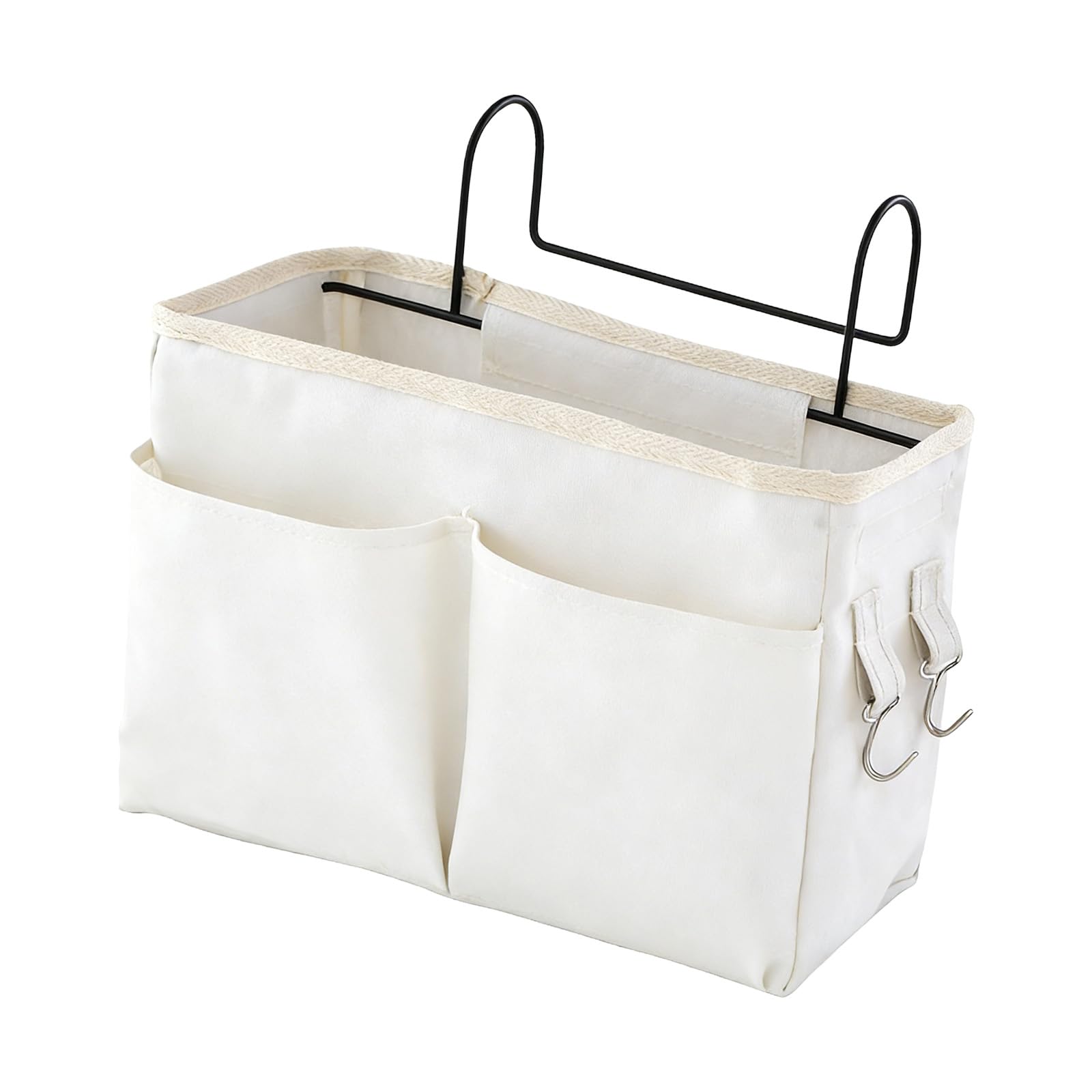 Kalttoy Fabric Hanging Bedside Organizers Storage Basket Featuring Multiple Pockets for Efficient Item Access Bedside Organizers