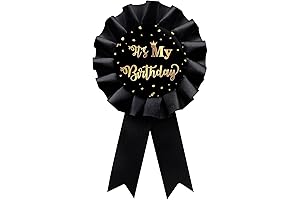 It's My Birthday Tinplate Badge Pin