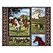Fabri-Quilt" Run Free Horse 35 in. Panel Multi Fabric