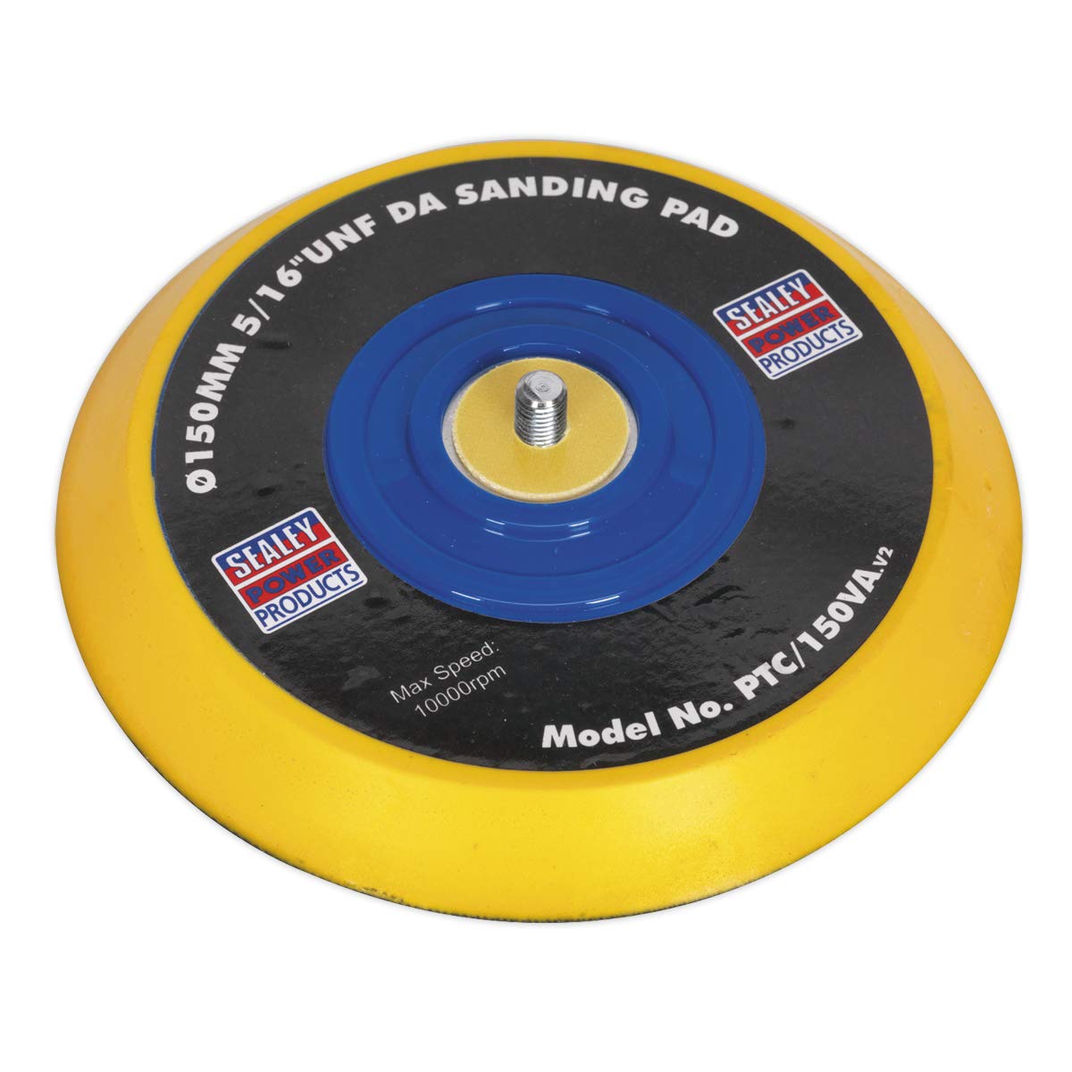 Sealey PTC/150VA DA Pad for Hook & Loop Discs Ø150mm 5/16" UNF Hea...