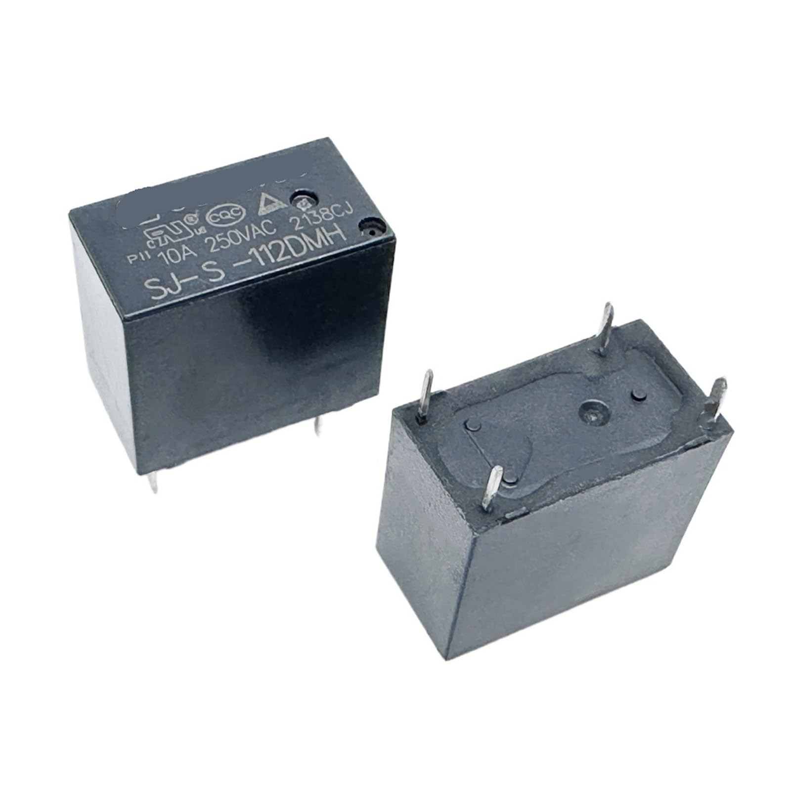 YZWRWRMKTB 1pc SJ-S-112DMH 12V-10A (32F-1A) Relay 4pins