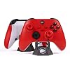 Battle Beaver Basic Pick Controller for Xbox Series XS with Rumbles In, TMR, AB Rear Buttons, Carrying Case Pulse Red