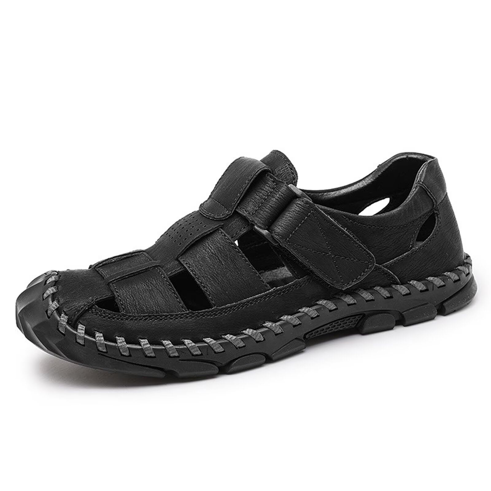 Rivccku Sandalias Deportivas Hombre Verano Sandalia de Senderismo Exterior Antideslizantes Casual Trekking