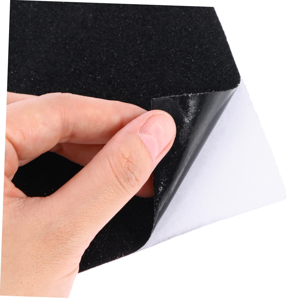 Nastro Antiscivolo Adesivo in PVC per Scale 5m X 15cm Nero | Strisce Adesive Antiscivolo per Scale, Tagliabile, su Piastrelle, Gradini, Treads e Scaffolding