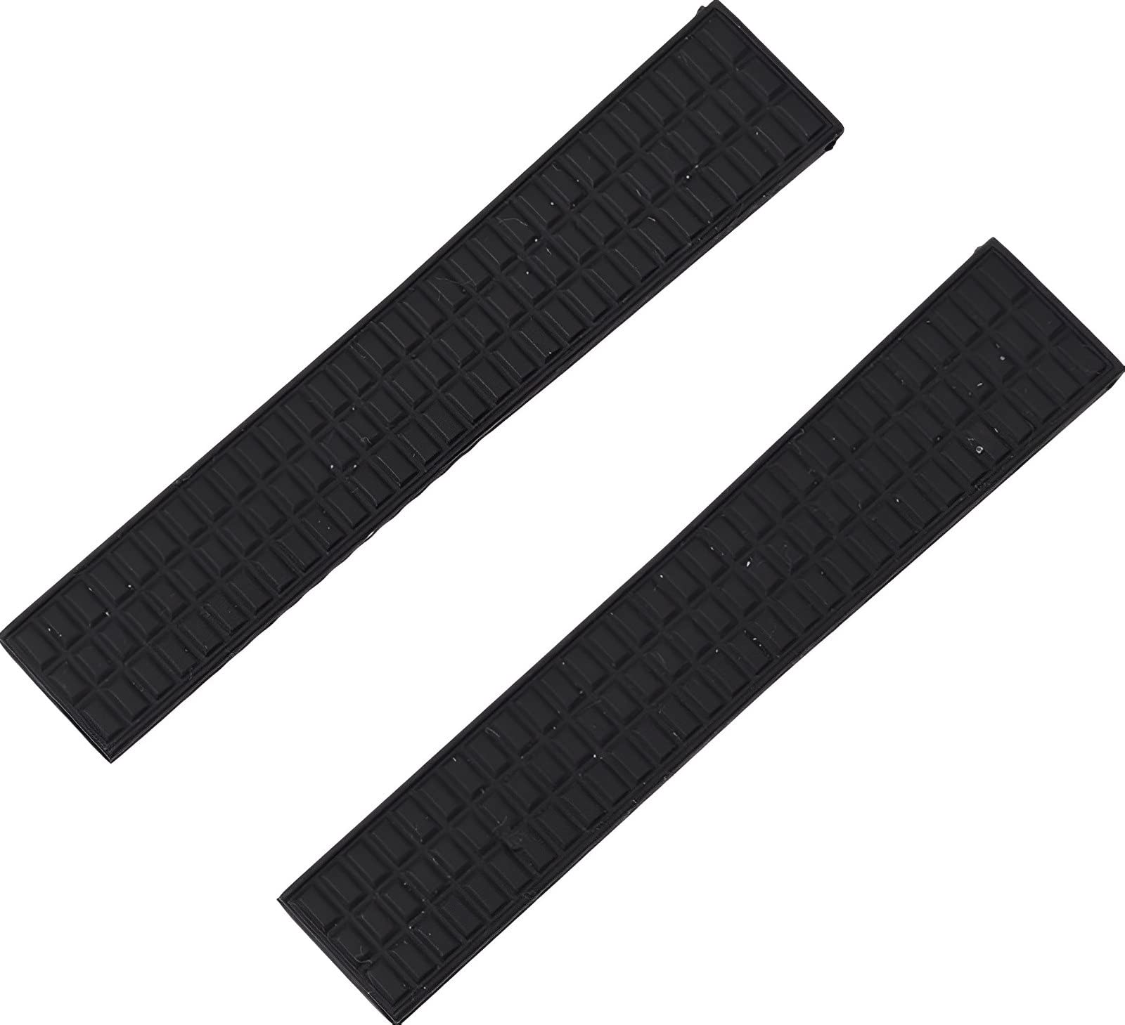 Bracelet montre 19mm caoutchouc noir boucle pour montre Aquanaut 5067A 491PTK - 8