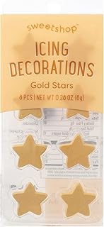 Sweetshop Icing Decoration Kit (Star Gold)