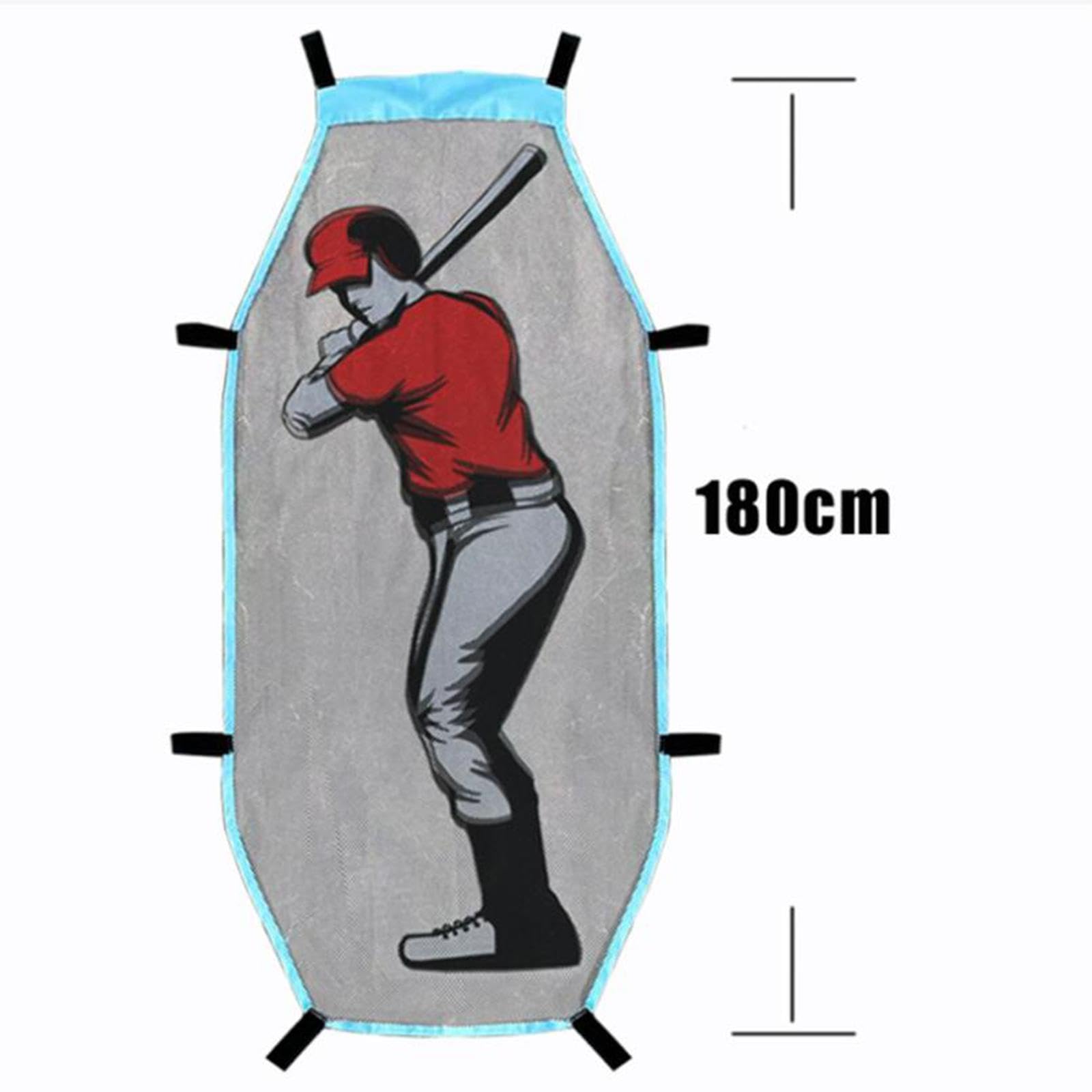 F Fityle Rete da Allenamento per Baseball, Zona di Strike, Bersaglio, Rete da Softball, Attrezzatura per Allenamento con punteggio, per Battuta, Cattura, Battitore fittizio