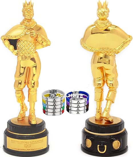 Amazon Apex Legends Mirage 家宝トゥーマッチウィット 金属製品 ミラージュのトロフィー スーパーレジェンド 像 ブレスレット1枚付き エーペックス グッズ エーペックスレジェンズ パワーキッド トレニングモデル トイ コレクション アクセサリー デスクデコレーション