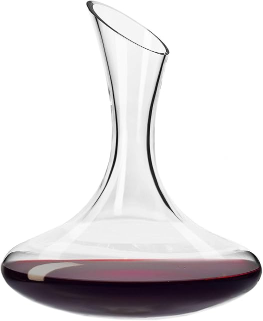 KROSNO Red Wine Decanter Carafe Glass | 1500 ML | Vinoteca Collection | Perfect for Home, Restaurants and Kitchen Unit | Glass Water Jug, Large Wine Decanters and Carafes