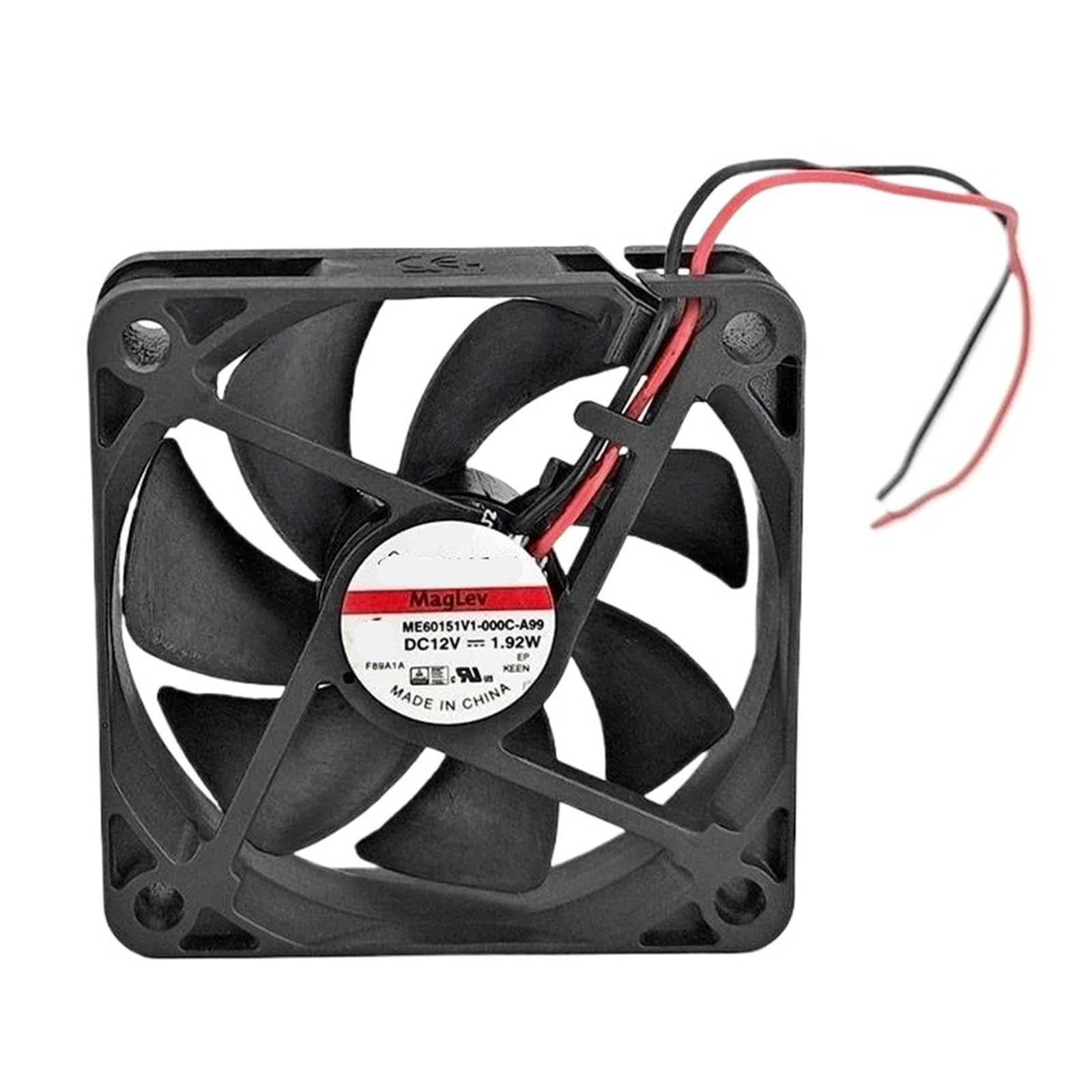 WESAWQGH ME60151V1-000C-A99 ME60151V1-000U-A99 Cooling Fan 12VDC 1.92W 60x60x15mm 2-Wire(ME60151V1-000U-A99)