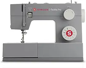 Singer Facilita Pro 4411 | Máquina de Costura 127V | 1.100 Pontos/Min, 10 Pontos Decorativos | Base de Aço Inoxidável, Braço Livre, LED, Pressão Ajustável da Sapatilha