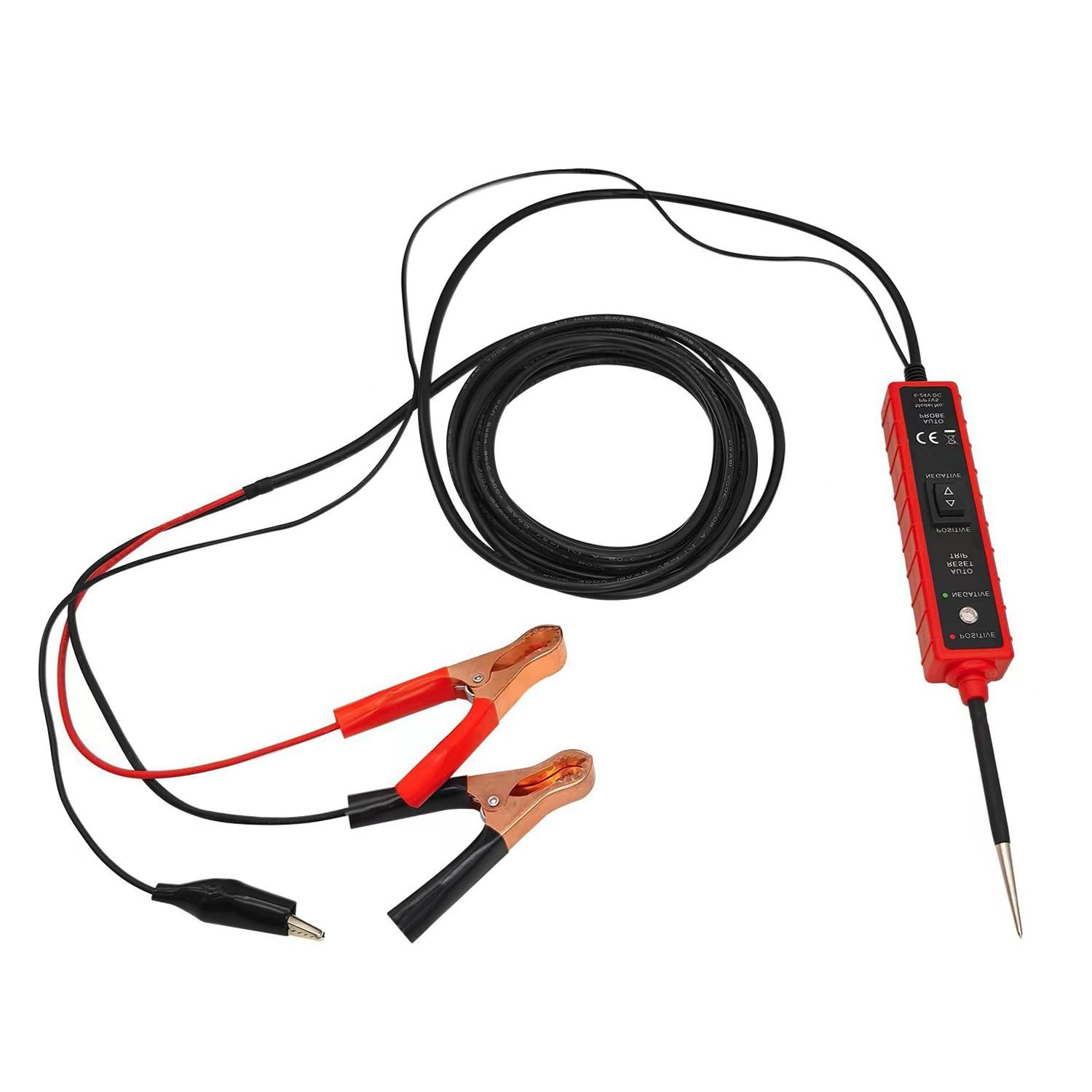 Car Electrical Tester 6-24V, Short/Open Circuit Finder, Test Light