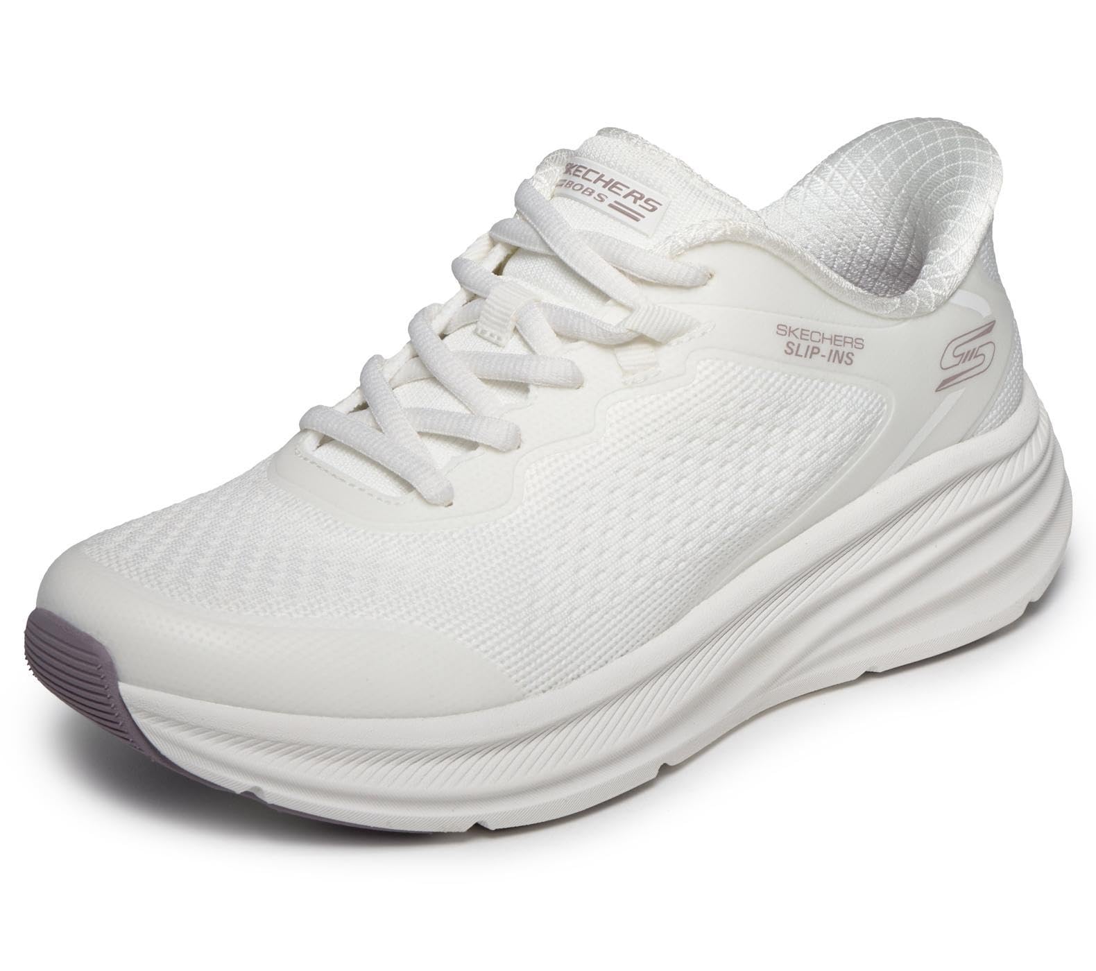 Skechers Women's Bobs Skillz Too Essential Trainer, White, 6 UK
