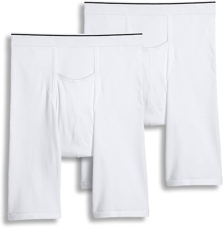 Jockey Men's Underwear Pouch 10" Midway Brief 2 Pack at Amazon Men’s