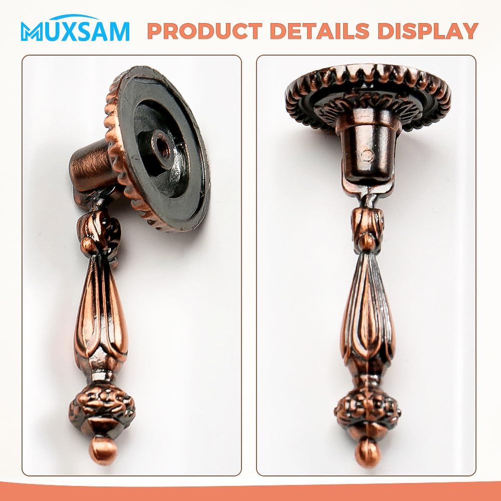 2Pcs Drawer Pull European Style Hanging Design Handle Cabinet Drawer Door Drop Pull Knobs