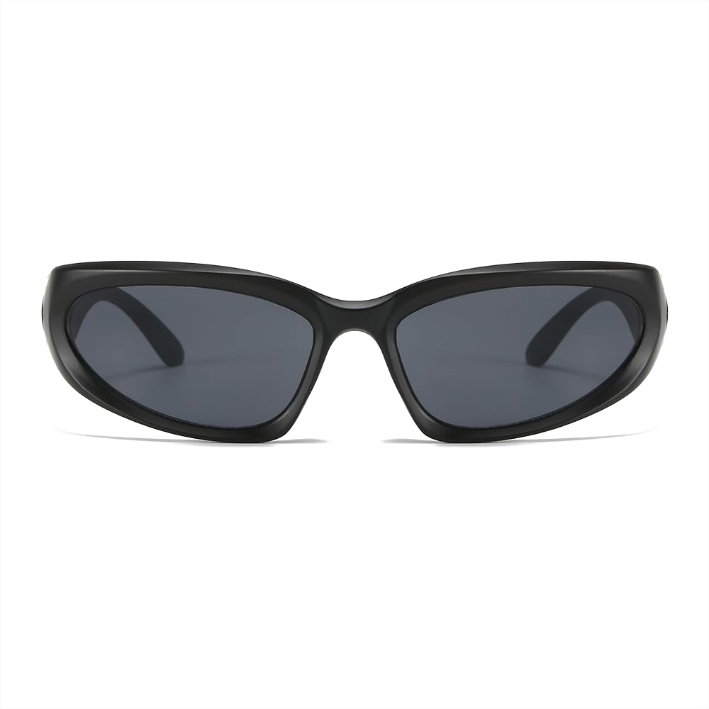 EveryTrail Trendy Wrap Around Sunglasses for Women Men Y2K