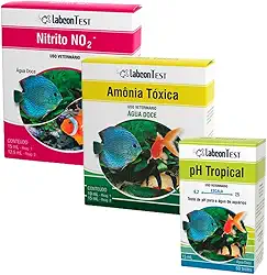 Alcon Kit Teste Para Aquário Doce - Amonia - Nitrito - PH
