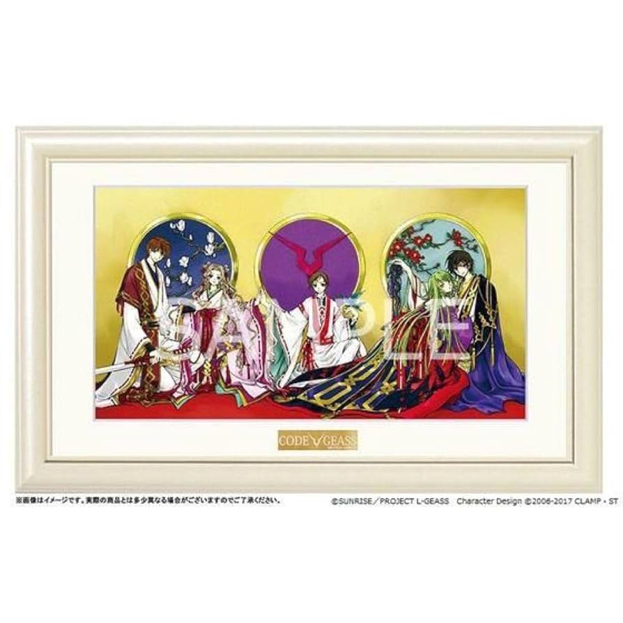 コードギアス　複製原画 Amazon.co.jp: コードギアス 反逆のルルーシュ CLAMPイ