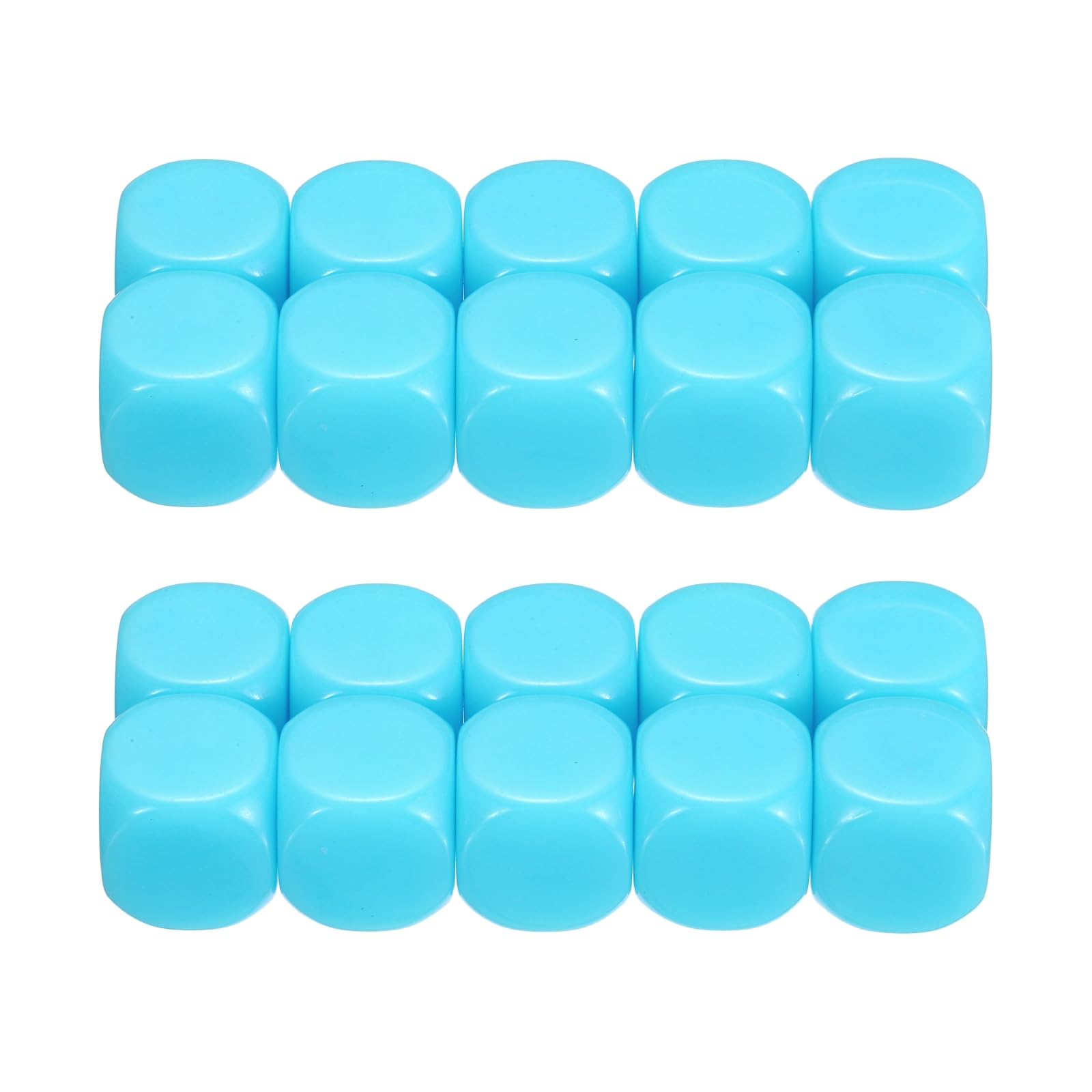 PATIKIL 16mm Acrylic Dice Blank