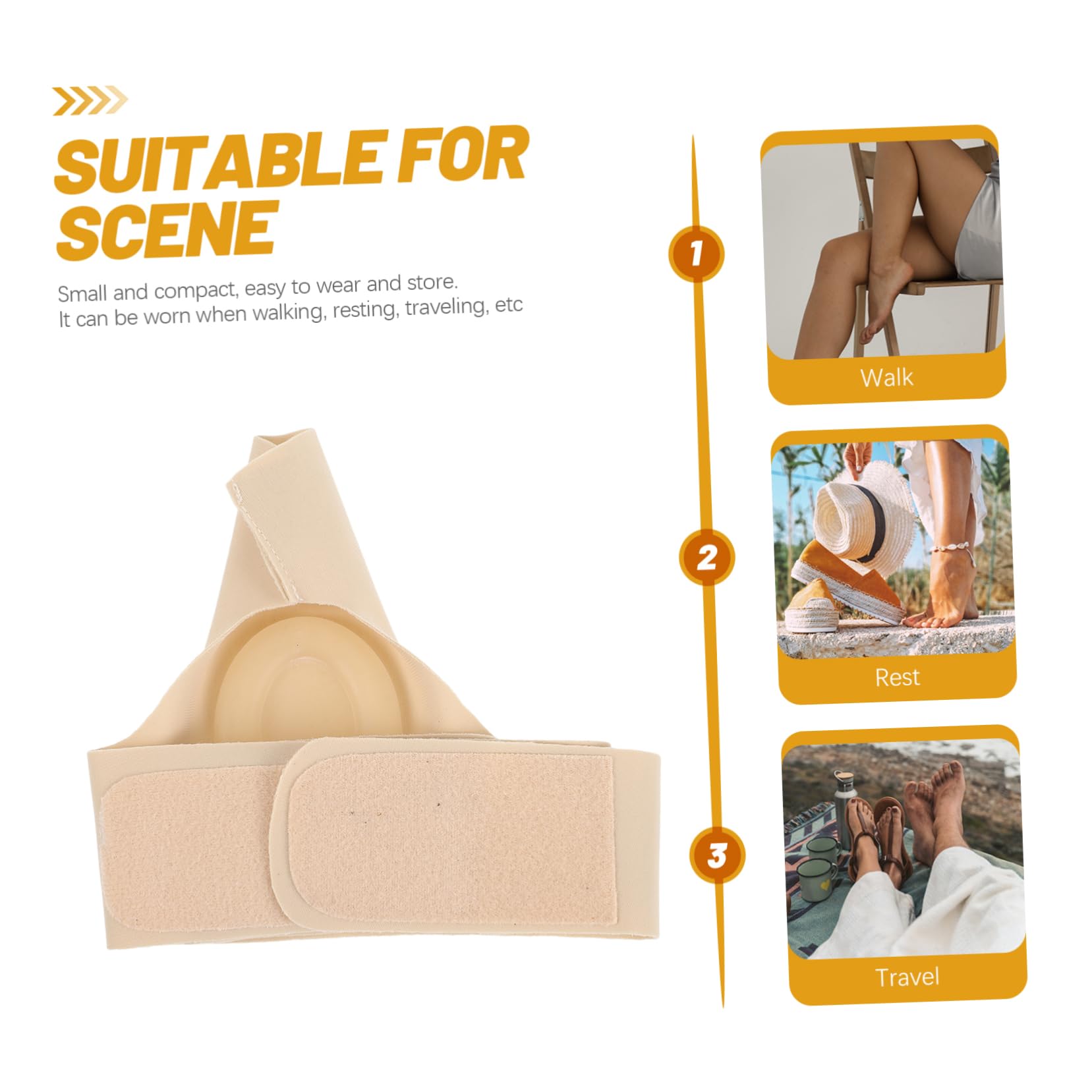 Ipetboom Big Toe Sleeve Toe Protection Cover Bunion Splint Corrector for Women Men