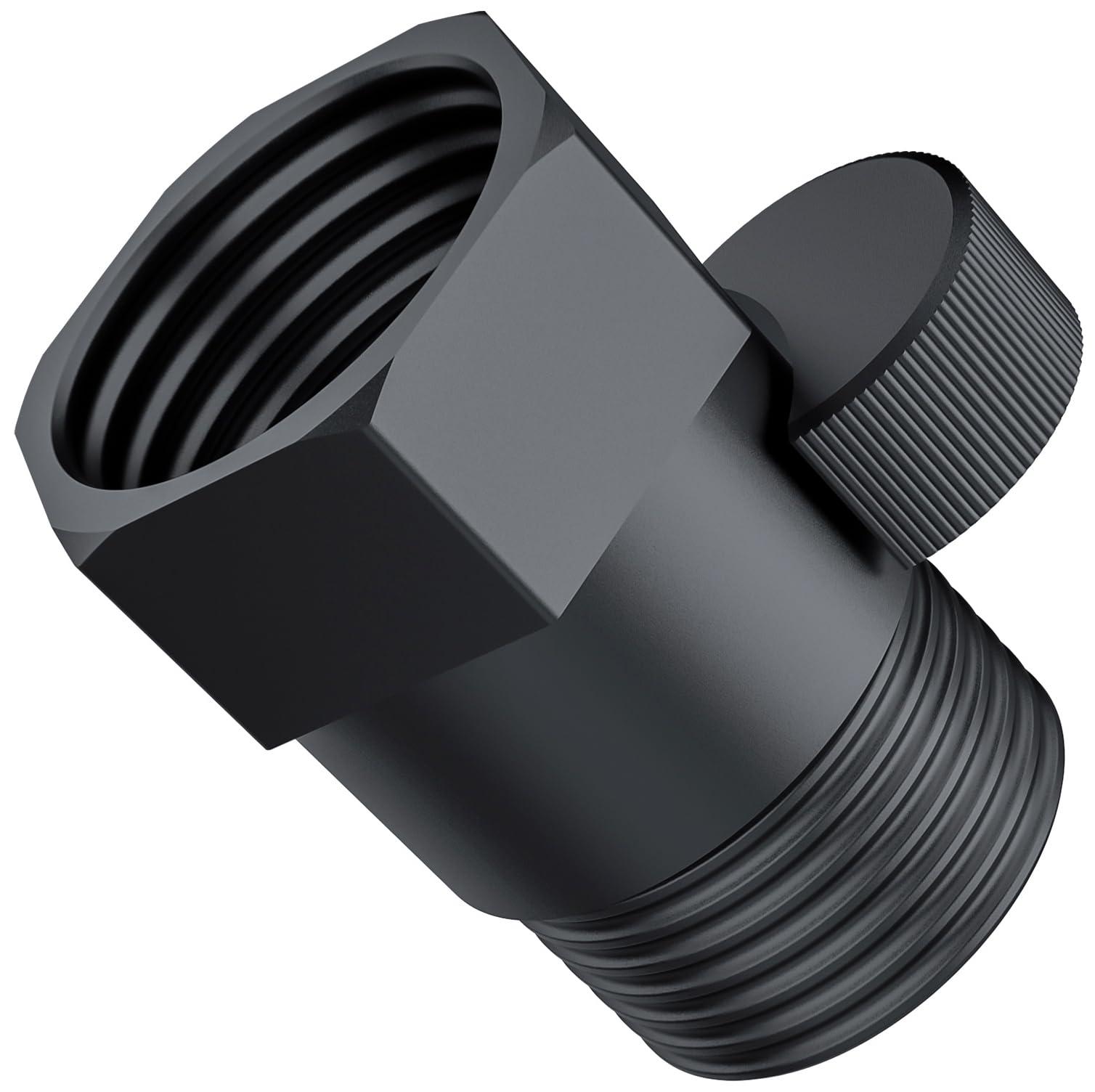 MAYYAYA Brass Shower Head Flow Control Valve, NTP1/2 Metal Shut-off Valve