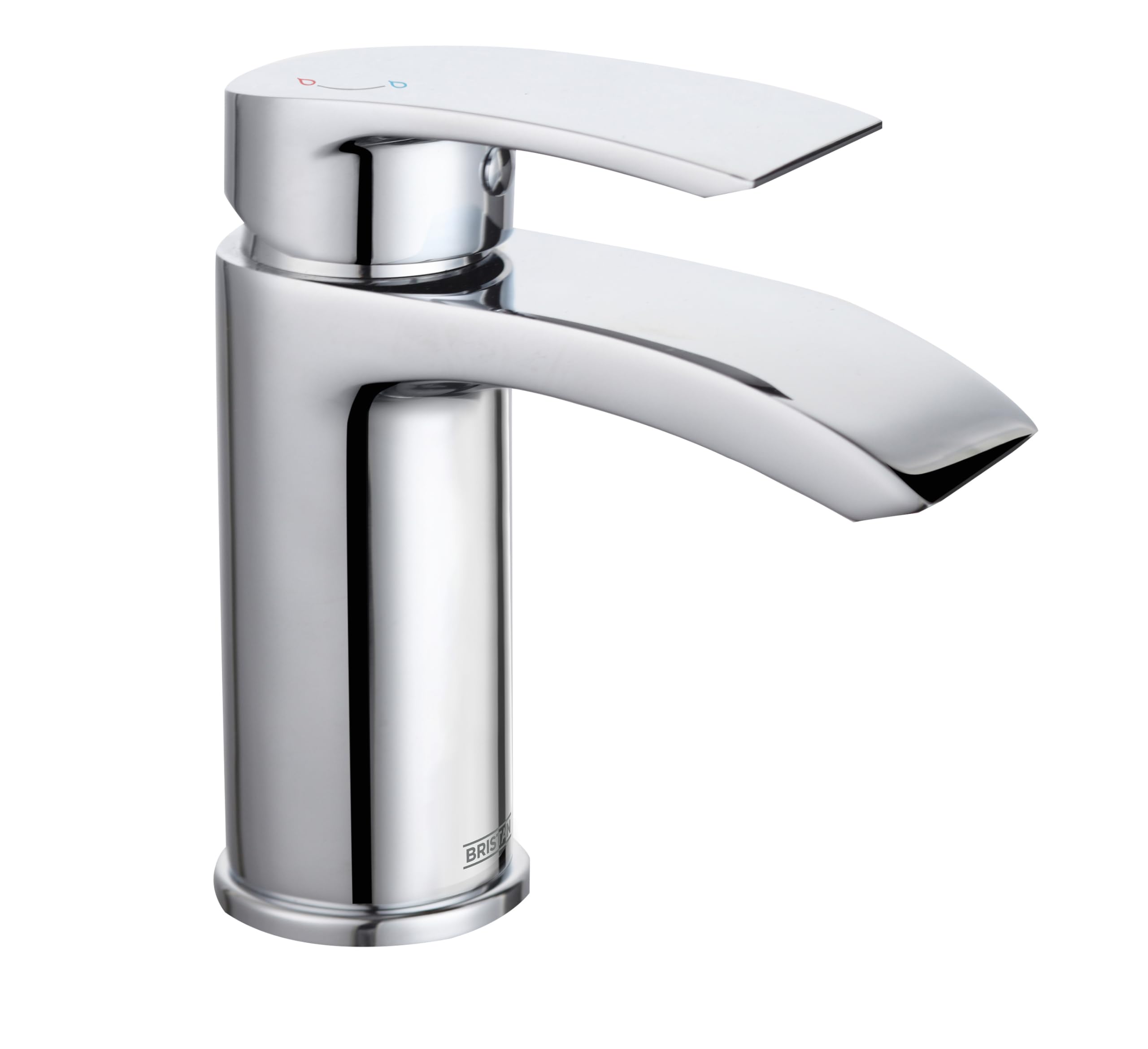 Robinet de salle de bain Bristan Gild chromé pour une touche moderne et épurée