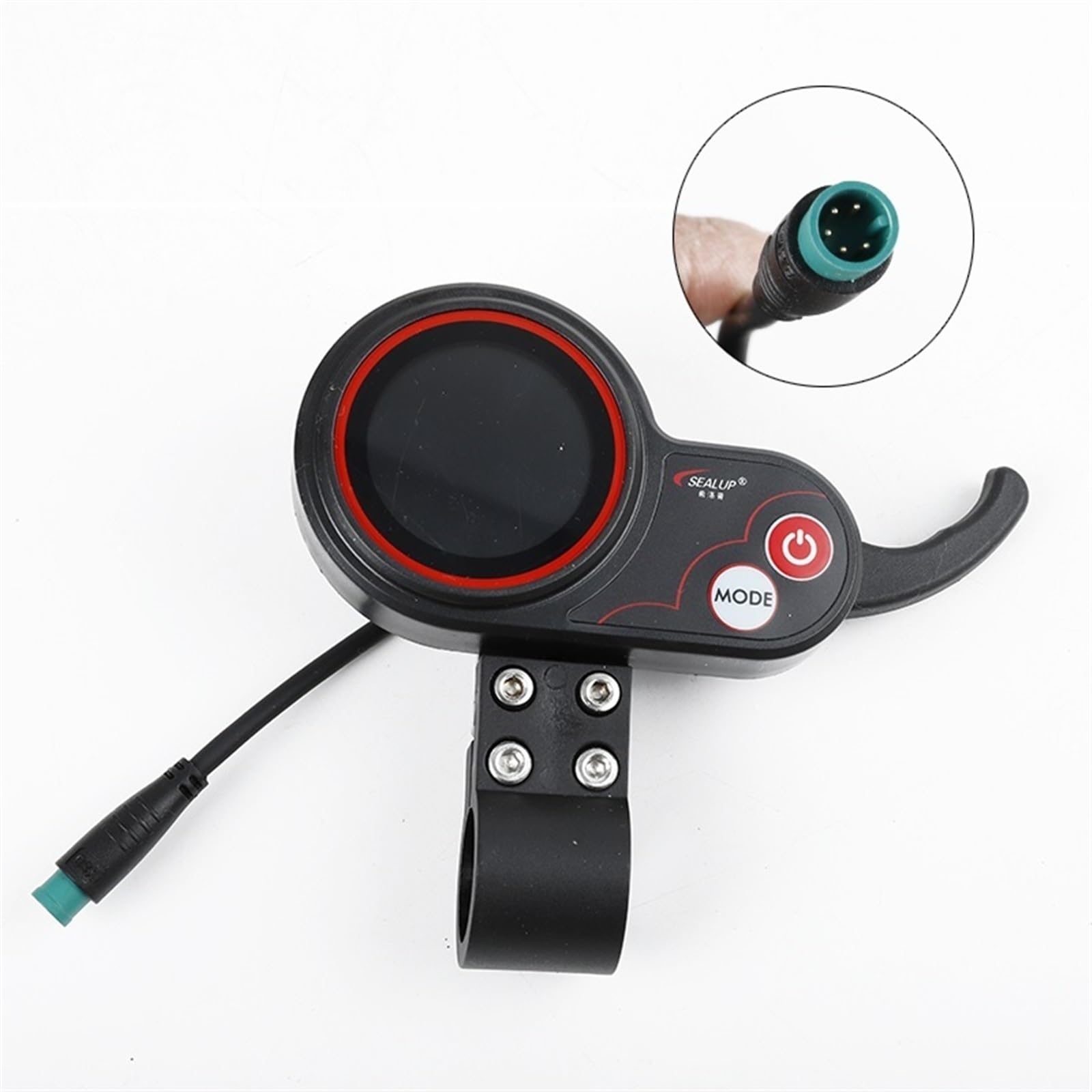 Contrôleur de Moteur de Scooter électrique TF-100 contrôleur de Moteur sans balais Intelligent + Affichage des Instruments, for Kugoo, Scooter M4 Instrument LCD pour Scooter(6Pin)