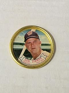 Baseball Trading Card 1964 Topps Coins #1 Don Zimmer VG/EX Very Good/Excellent Senators